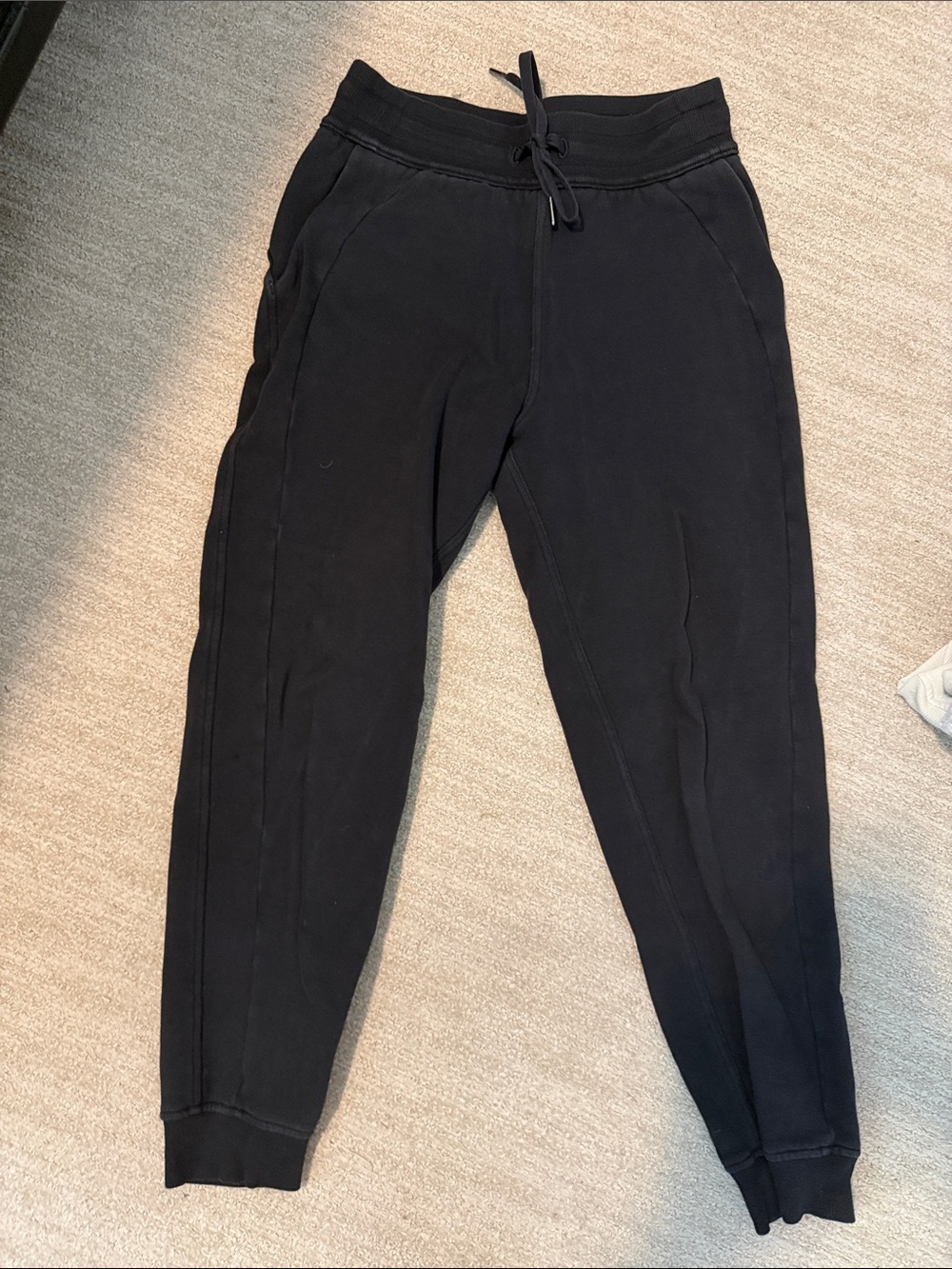 Women’s lululemon scuba Black Drawstring Jogger Pants - Casual Comfort